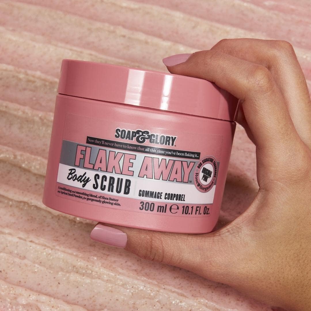 Soap And Glory Flake Away Body Scrub 300Ml (Pack Qty 2)