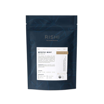 Rishi Tea Mystic Mint Loose Leaf Herbal Tea | Immune Support, Usda Certified Organic, Fair Trade Botanical Blend, Antioxidants, Caffeine-Free | 1 Lb Bag, Makes 90 Cups