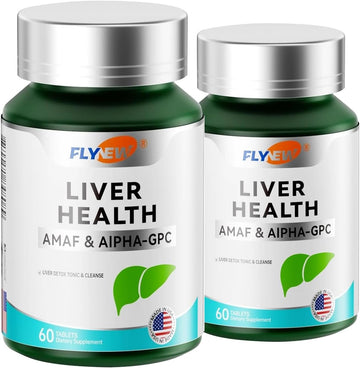 Liver Health, Nadh & Alpha-Gpc, Pqq, L-Theanine, 120 Tablets