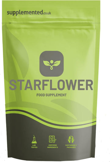 Starflower Oil/Borage Oil 1000Mg 180 Capsules High Gla Supplement Uk M250 Grams