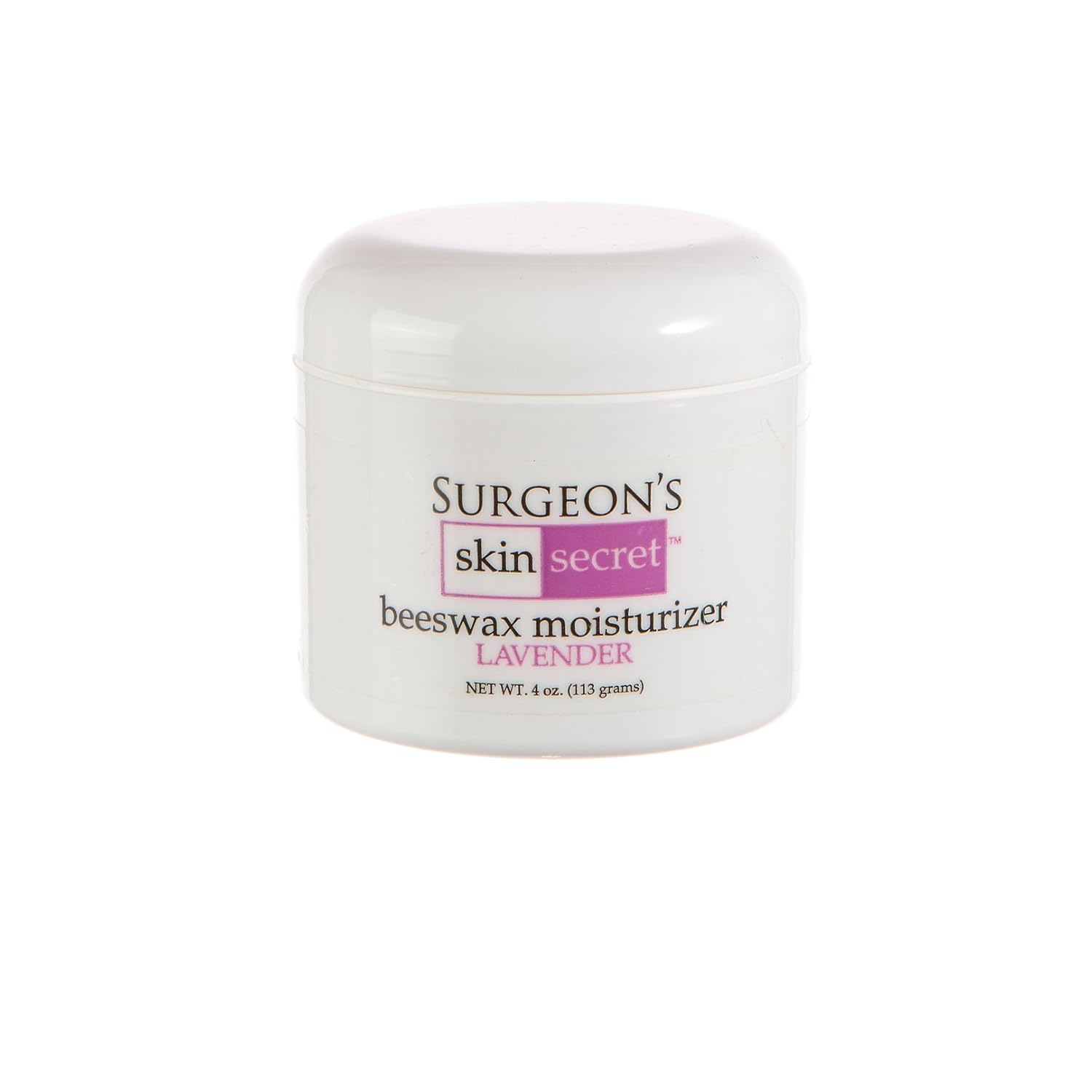 Surgeon'S Skin Secret Beeswax Moisturizer 4Oz. Jar - Lavender