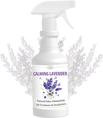 Natural Lavender Linen Spray (24oz) - Linen, Sleep Spray, Room Spray - Quality Lavender Oil Essential Oil Odor Eliminator, Deep Sleep Pillow Mist, Linen Spray for Bed, Sheet, Pillows, Aromatherapy