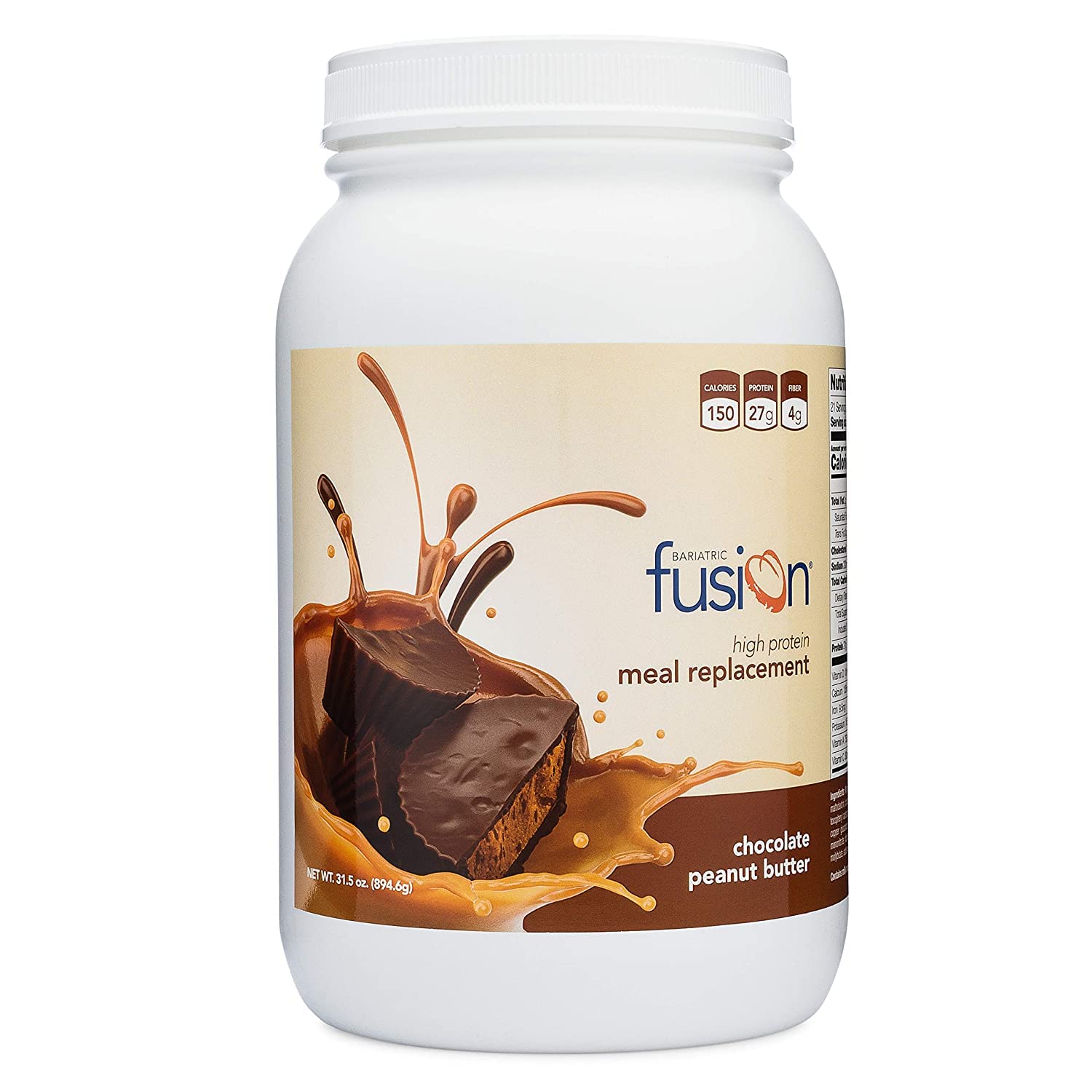 Bariatric Fusion Chocolate Peanut Butter Meal Replacement 27g Protein