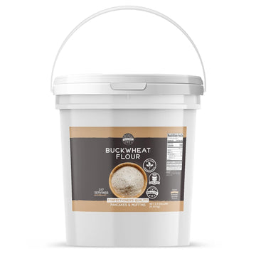 Birch & Meadow 3.5 Gallons Of Buckwheat Flour, Easy To Make, Light Texture