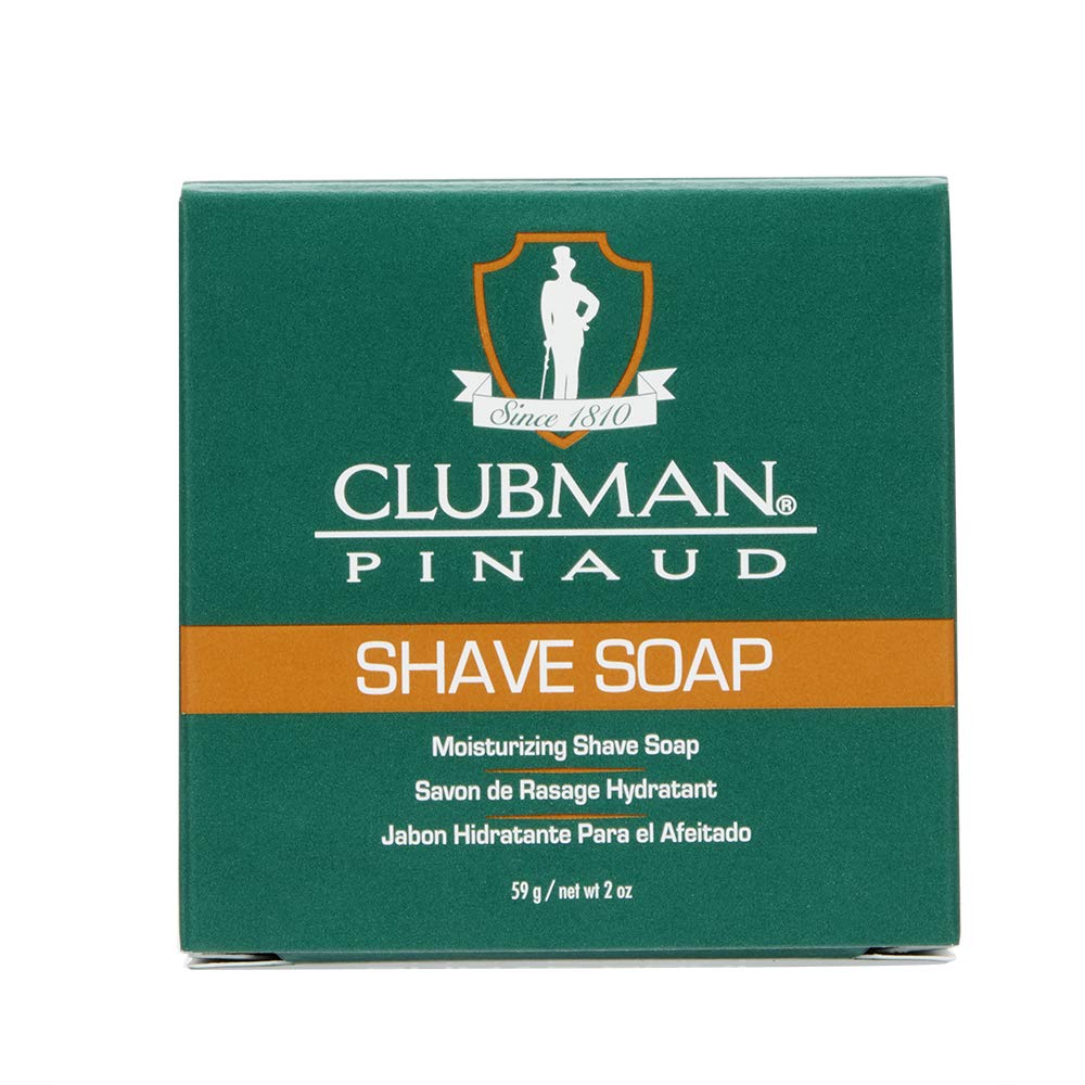 Clubman Shave Soap – Classic Shaving Soap For Men, Smooth & Comfortable Shave, Premium Men’S Grooming, 2.5 Oz