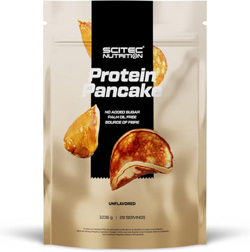 Scitec Nutrition Protein Pancake – Delicious, Fiber-Rich Breakfast Alternative – Palm Oil-Free – Source Of Dietary Fiber, 1036 G, White Chocolate-Coconut