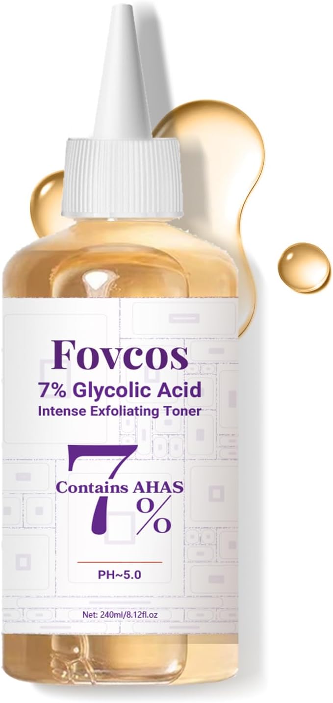 7% Glycolic Acid Toner, 7% Glycolic Acid Toner For Diminishing Acne Marks, Pore Tightening And Skin Hydration