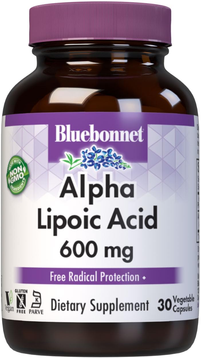 BLUEBONNET NUTRITION ALPHA LIPOIC ACID 600 mg