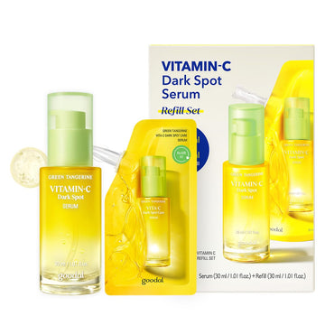 Goodal Green Tangerine Vitamin C Serum - Advanced Version (2.02 Fl Oz (Pack Of 2, Refill Included))