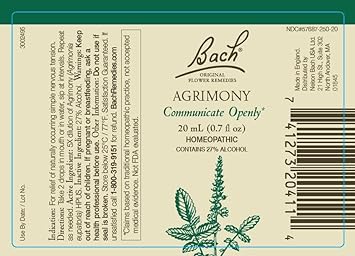 Bach Original Flower Remedies 4-Pack, "Stand Your Ground" Essence Grouping, Build Your Complete Bach System - Holly, Centaury, Agrimony, Walnut, Homeopathic Flower Essences, Vegan, 20mL Dropper x4