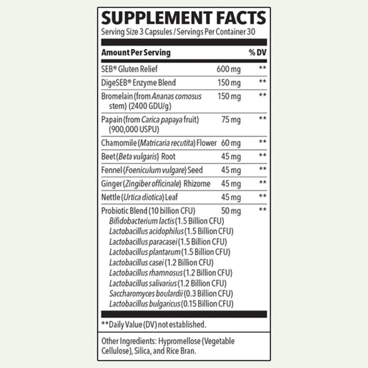 Lifeseasons Digestivi-T - Digestive Enzymes & 10 Billion Cfu Probiotic Supplement - Supports Gut & Immune Health - Bloating & Digestion Relief For Women & Men - 90 Capsules