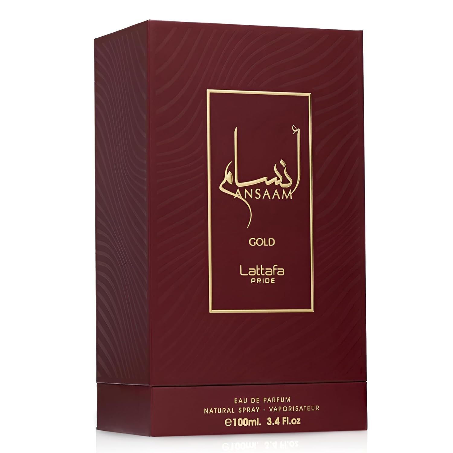 Lattafa Ansaam Gold Eau De Parfum Spray For Unisex, 3.4 Ounce : Beauty & Personal Care