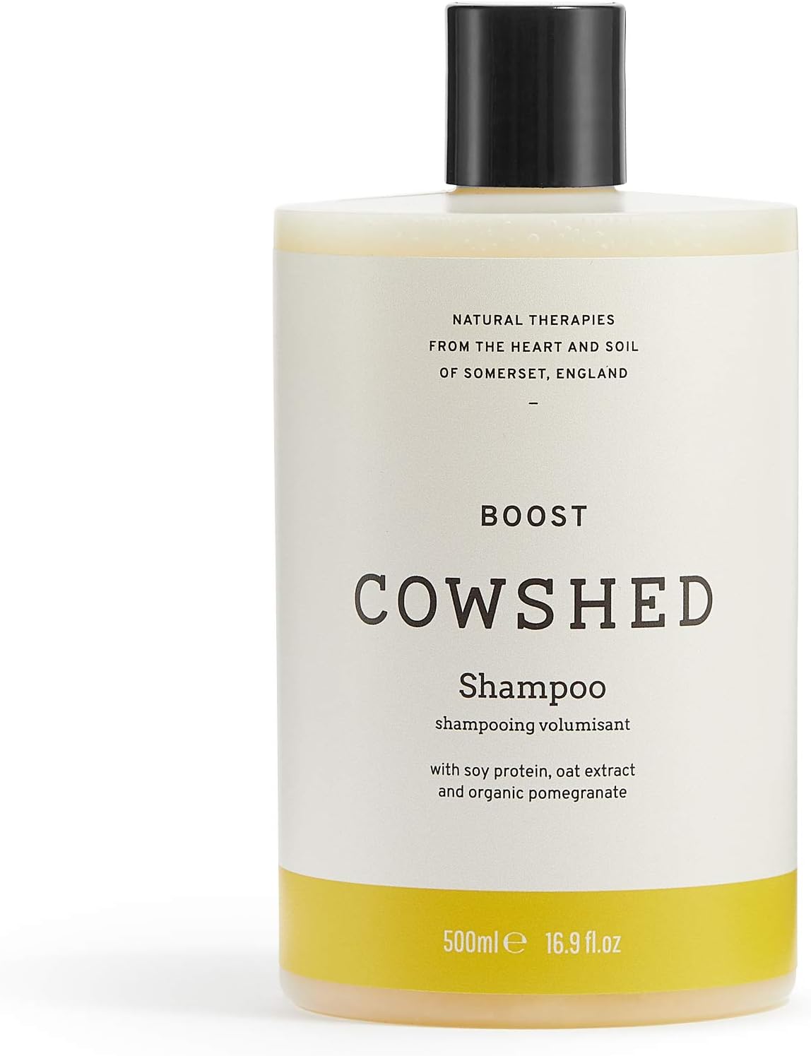 Cowshed Boost Shampoo - 500 Ml - Hair Hydrating Shampoo | Moisturising Vegan Shampoos Sulphate And Paraben Free | Volumising Shampoos For All Hair Types