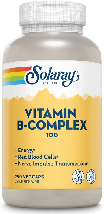 Solaray B-Complex 100 - 250 - Capsule [Health And Beauty]