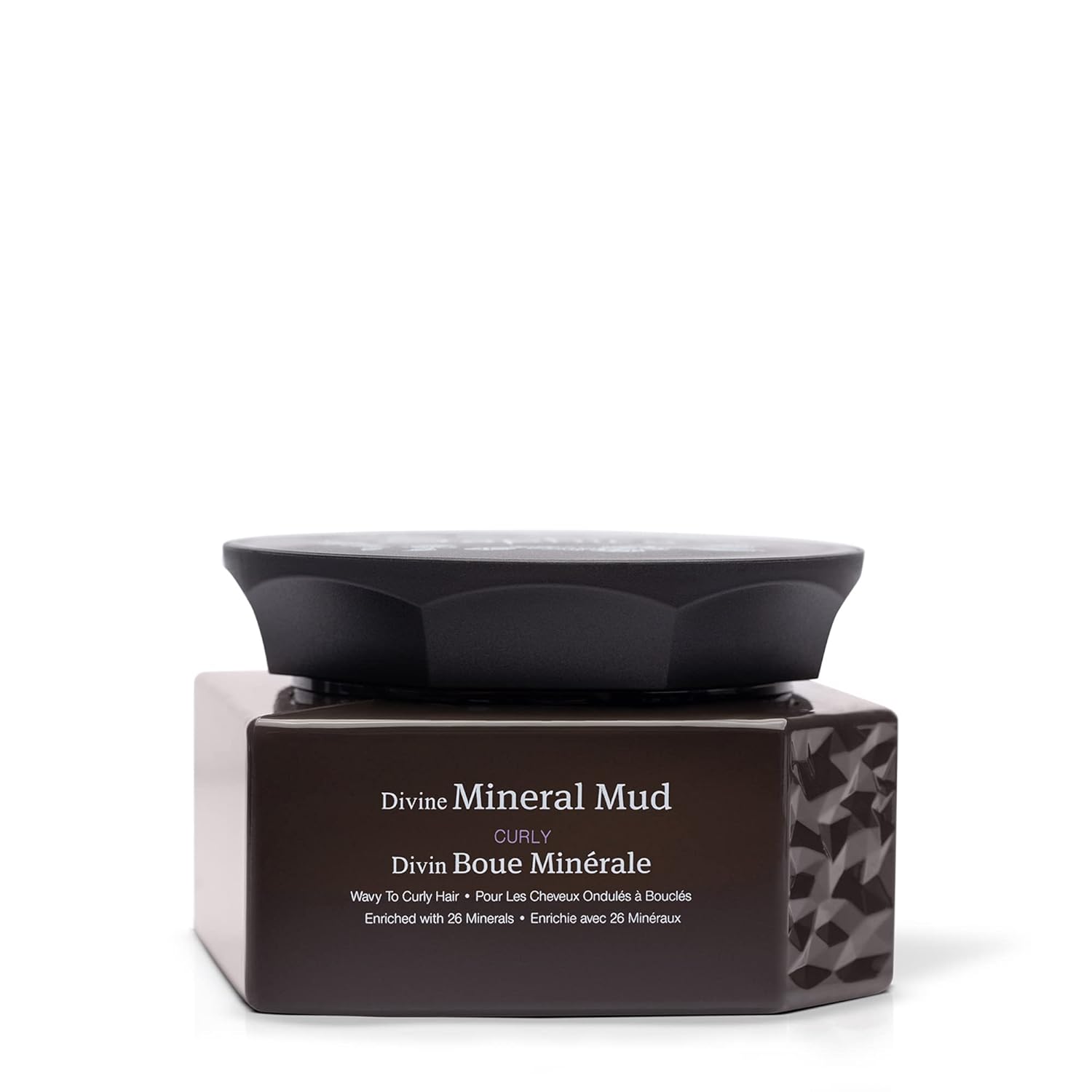 Saphira Divine Mineral Mud For Curly And Wavy Hair, Hair Moisturizer And Deep Conditioning Hair Mask For Shine And Bounce, Sulfate-Free, Paraben-Free, Vegan, 16.9 Ounce
