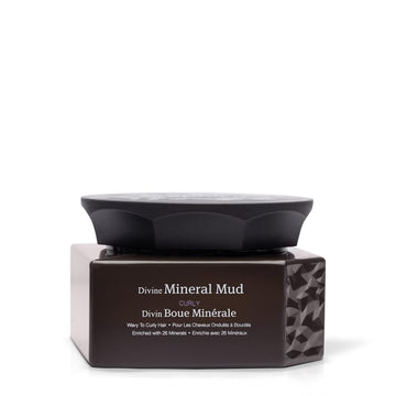 Saphira Divine Mineral Mud For Curly And Wavy Hair, Hair Moisturizer And Deep Conditioning Hair Mask For Shine And Bounce, Sulfate-Free, Paraben-Free, Vegan, 16.9 Ounce