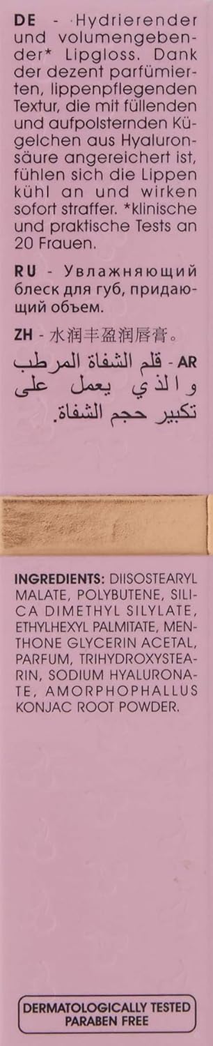 Naj-Oleari Plumping Kiss Lipgloss Lipstick Make-Up Face Woman 01 Crystal