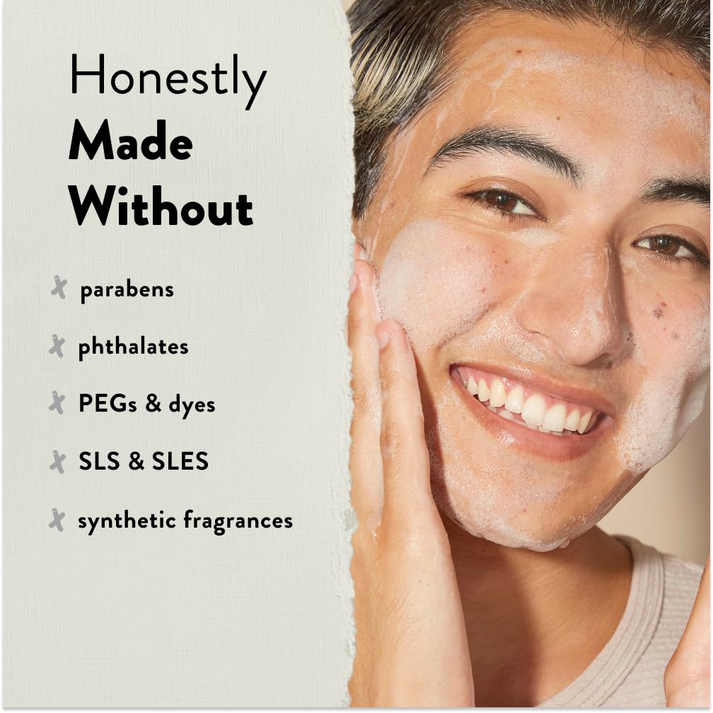 Honest Beauty Mini Gentle Gel Everyday Face Cleanser | Calms + Refreshes, Sensitive Skin Friendly | Chamomile + Calendula Extracts | EWG Verified + Cruelty Free | Travel Size, 1.5 fl oz : Beauty & Personal Care