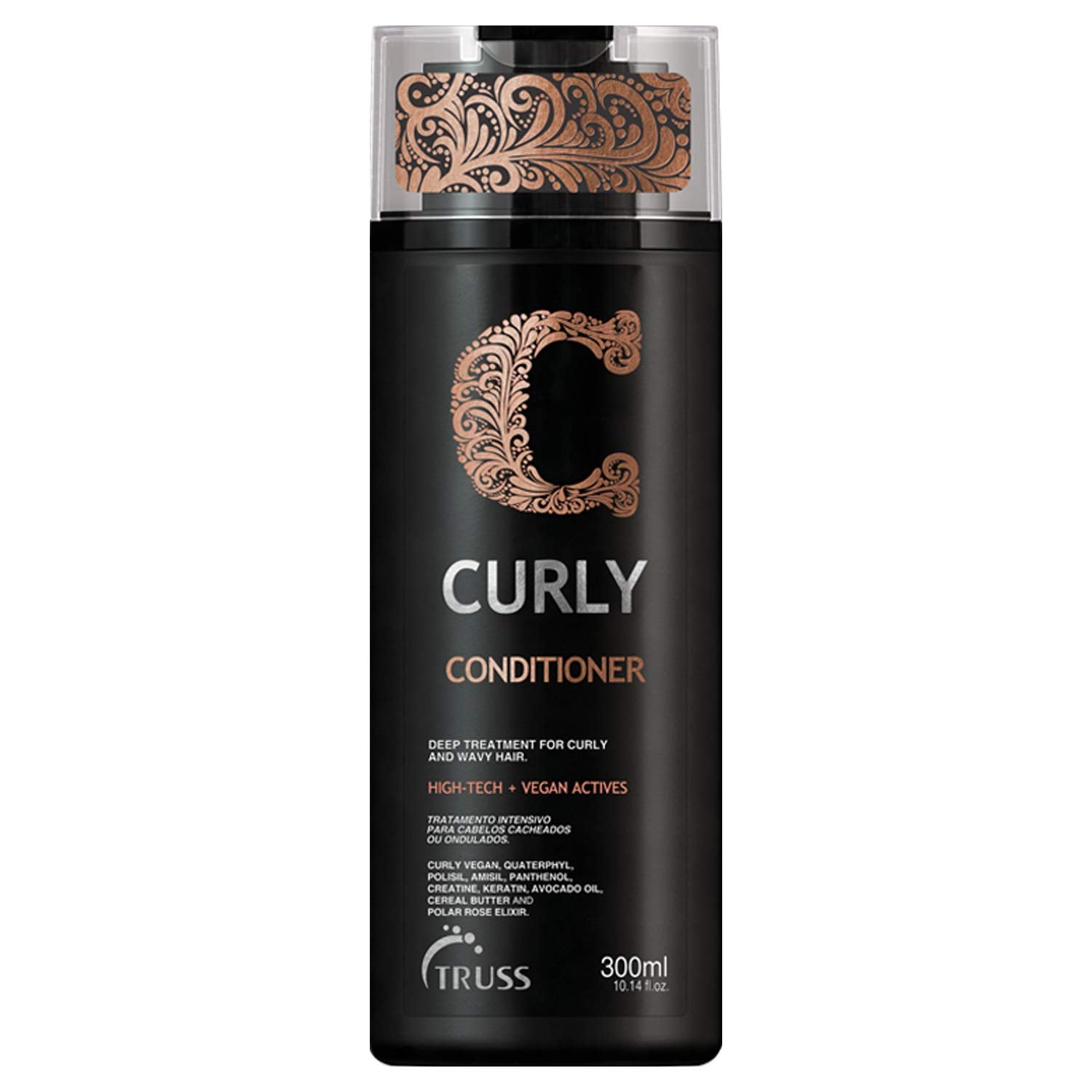 Truss Keratin Repair Conditioner, 300Ml, Unisex, Intensive Repair For Damaged Curls