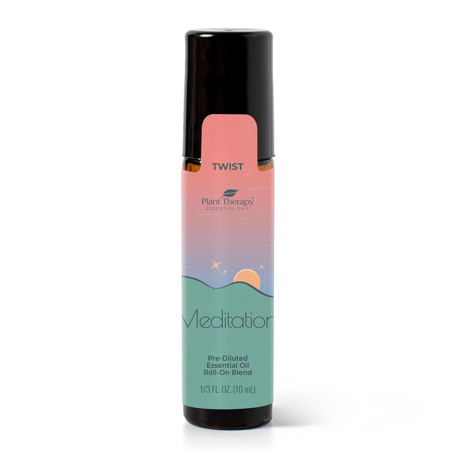 Plant Therapy Meditation Essential Oil Blend Ore-Diluted Roll-On 10 Ml (1/3 Oz) 100% Pure, Therapeutic Grade