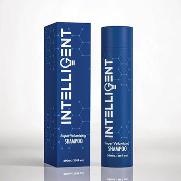 Intelligent Super Volumizing Hair Loss Shampoo - Strengthens Weakened Hair And Maximizes Volume | 10 Fl Oz (290 Ml)