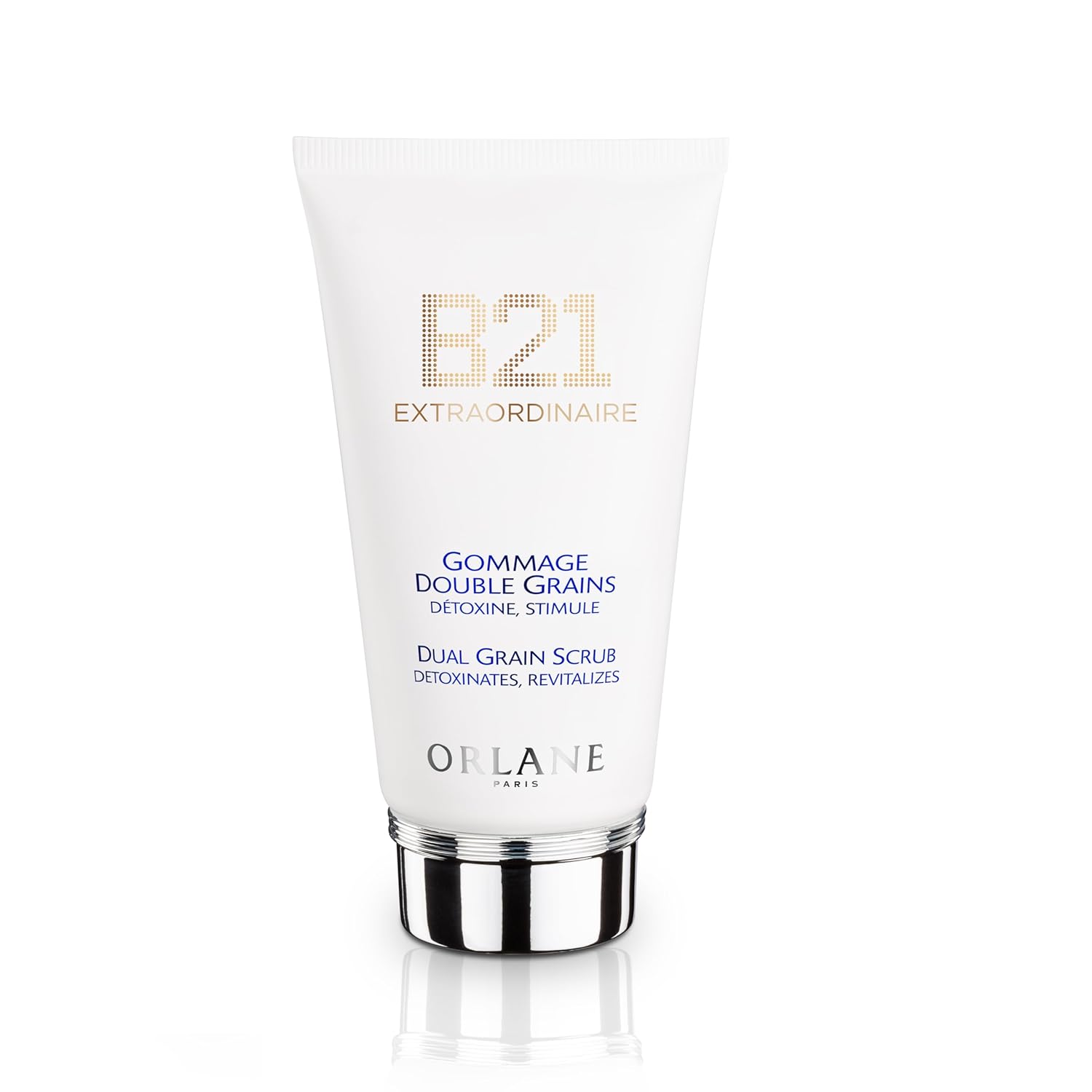Orlane Paris B21 Extraordinaire Dual Grain Scrub - Physical Exfoliant For Face - Volcanic Facial Polishing Treatment (75Ml)