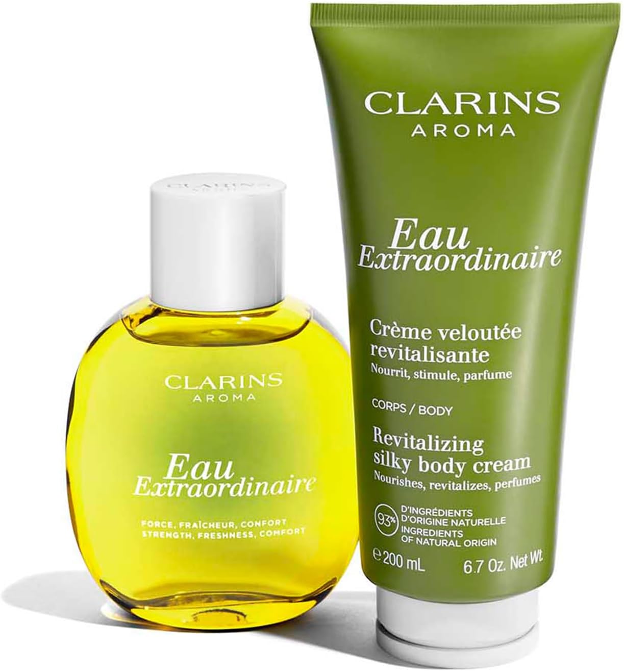 Clarins Eau Extraordinaire Revitalizing Silky Body Cream 200ml : Amazon.co.uk: Beauty