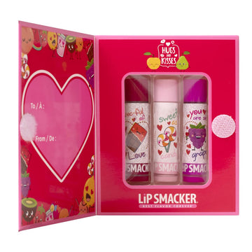 Lip Smacker Hugs & Kisses Flavorful Fruit Lip Balm Trio