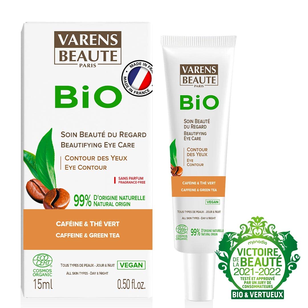 Varens Beaute Eye Contour - 100% Vegan - Cruelty Free - All Skin Types - 1.35 Fl Oz : Beauty & Personal Care
