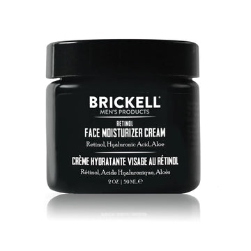 Brickell Men'S Retinol Face Moisturizer Cream For Men, Natural & Organic, Anti-Wrinkle Face Night Cream With Retinol & Hyaluronic Acid To Reduce Fine Lines And Even Skin Tone, Fragrance-Free, 2 Ounce