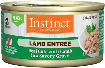 Instinct Flaked Lamb Entrée Wet Cat Food - 3 Ounces, 24 Pack