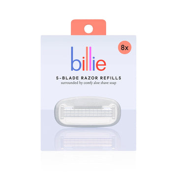 Billie Women’S Razor Refill Blades 5-Blade Cartridges - 8 Count