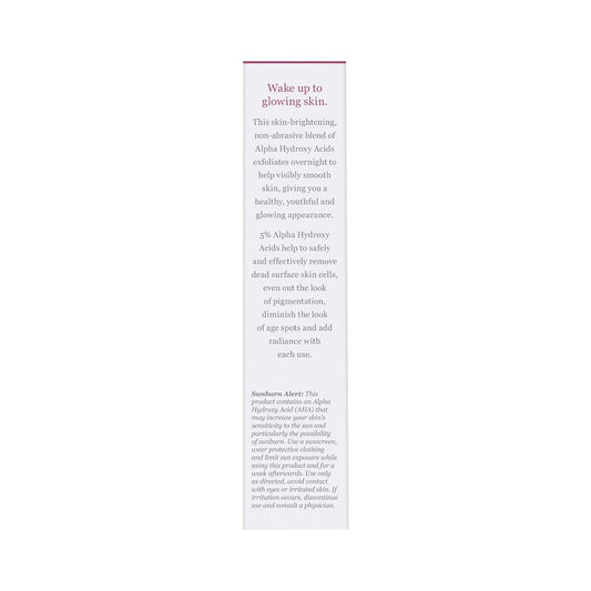Derma E Essentials Overnight Peel – Vegan, Gluten-Free Nourishing Facial Exfoliant With Alpha Hydroxy Acid And Lactic Acid, 2 Fl Oz