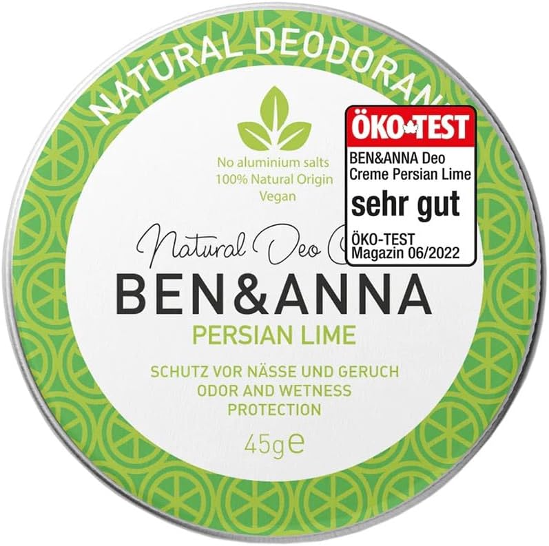 Ben & Anna Natural Deodorant Tin - Persian Lime