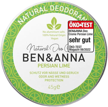 Ben & Anna Natural Deodorant Tin - Persian Lime