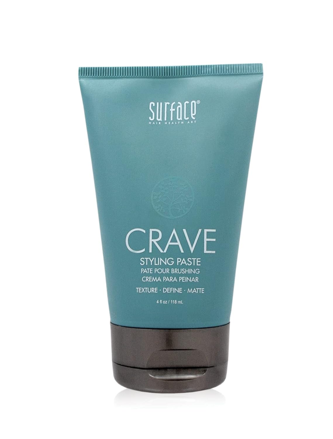 Surface Hair Crave Styling Paste, Vegan And Paraben-Free Texture And Definition, Matte-Finish, 4 Fl Oz