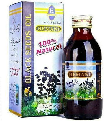 MAWANS Black Seed Oil Herbal 125ml 100% Pure Natural Extract Medical Halal Cold Pressed Glass Bottle 1 Pack Anti oxidant