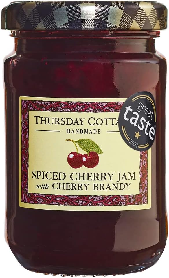 Thursday Cottage Spiced Cherry Jam With Cherry Brandy 112G