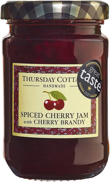 Thursday Cottage Spiced Cherry Jam With Cherry Brandy 112G