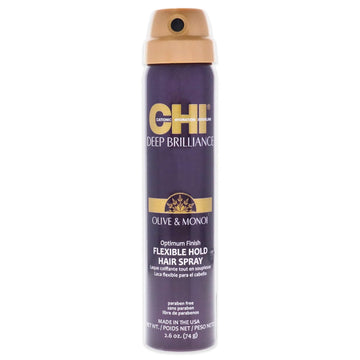 CHI Deep Brilliance Optimum Finish Flexible Hold Spray, 2.6 oz
