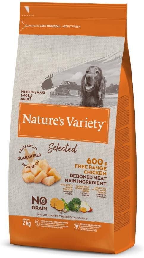 Nature's Variety SELECTED MED ADLT FREE RANGE CHICKEN 3x2kg :Pet Supplies