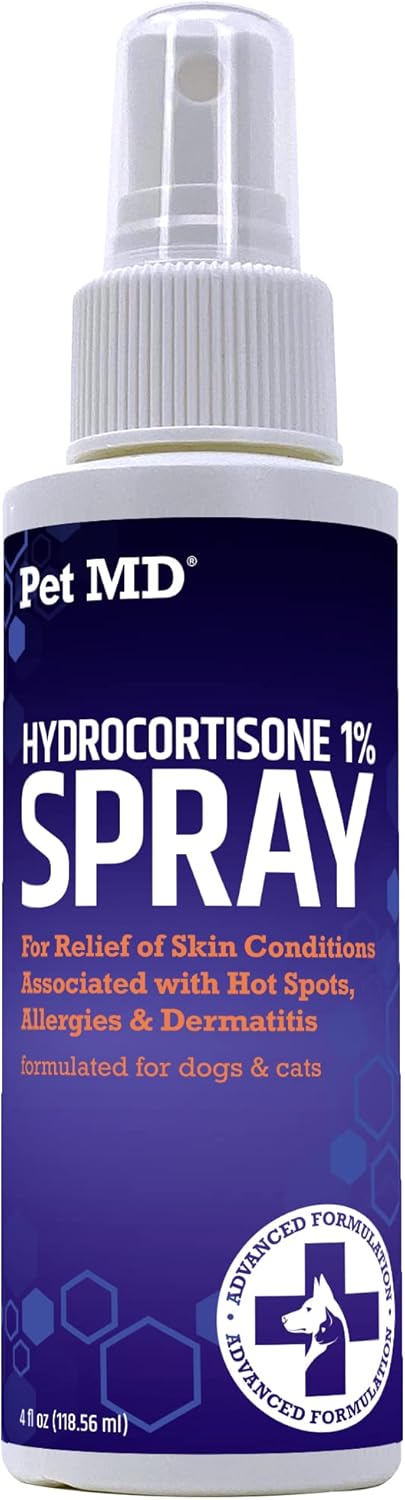 Pet Md Hydrocortisone Spray & 3-In-1 Pet Balm