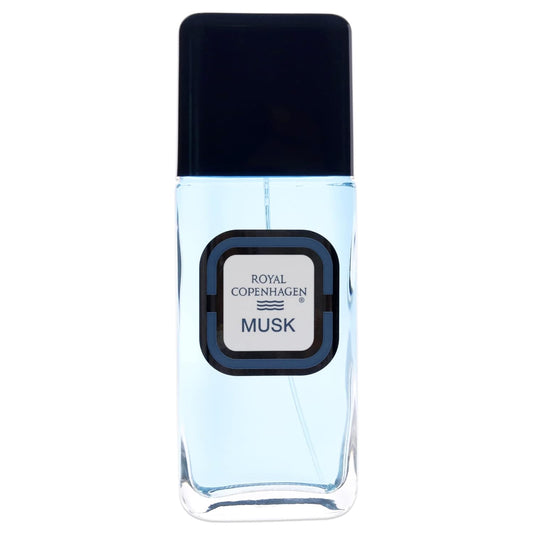 Royal Copenhagen Musk For Men. Cologne Spray 3.4 Oz, Multicolor, 126130