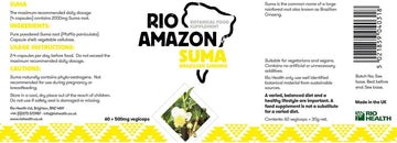 Suma (Brazilian Ginseng/Pfaffia) 500Mg 60 Vcaps