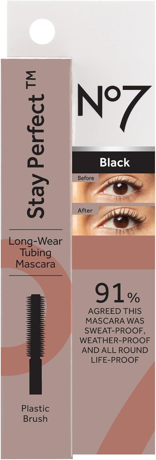 The New - No7 Stay Perfect Mascara - Black - 7Ml (Pack Of 1)