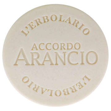 L'Erbolario Accordo Arancio Perfumed Soap - Enriched With All Natural Ingredients And Aromatic Fragrances - Cleanses And Moisturizes Skin - Long Lasting And Creates A Rich, Creamy Lather - 3.5 Oz