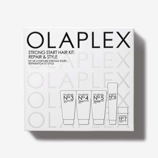 Olaplex Strong Start Haircare Kit: Repair & Style, No. 3, 4, 5, 6, 7, Strengthens & Adds Moisture, Frizz Control, Adds Maximum Shine, For All Hair Types