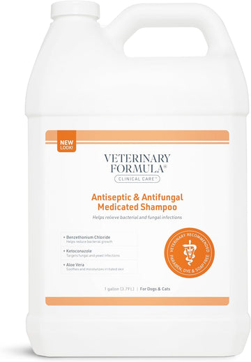 Veterinary Formula Solutions Clinical Care Antiseptic & Antifungal Medicated Shampoo - Gallon, 128 oz