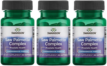 Swanson Saw Palmetto Complex 60 Sgels 3 Pack