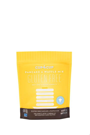 Cup4Cup Pancake and Waffle Mix, 2 Pounds, Certified Gluten Free, Dairy Free, Non-GMO, Kosher, Made in the USA